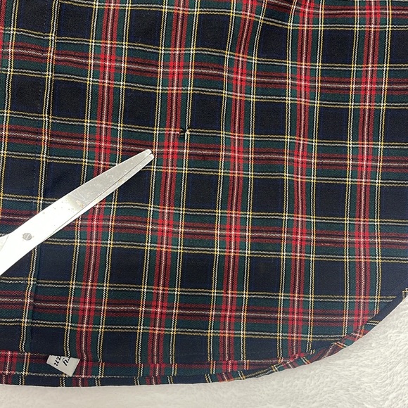 Vintage Pendleton Virgin Wool Button Up Long Sleeve Plaid Mens sz Large Long - Picture 4 of 8